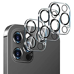 Pack de 3 protecteurs d'objectif de caméra de téléphone compatible avec l'iphone 13 12 11 por max étui de protection de caméra en verre trempé amical lentille arrière film protecteur de caméra Lightinthebox