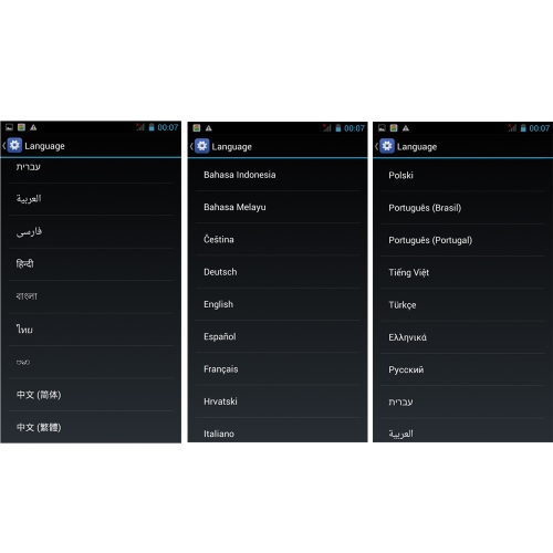 JIAKE N900 intelligente de téléphone Android 4.2 MTK6572 Dual Core 5,3