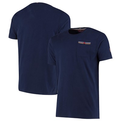 Aston Villa Iconic Pocket T Shirt - Navy - Mens