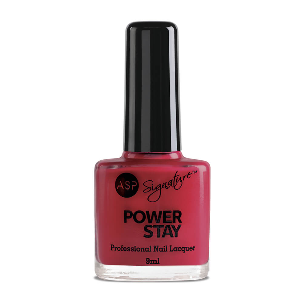 ASP Power Stay Professional Nail Lacquer - Loganberry 9ml