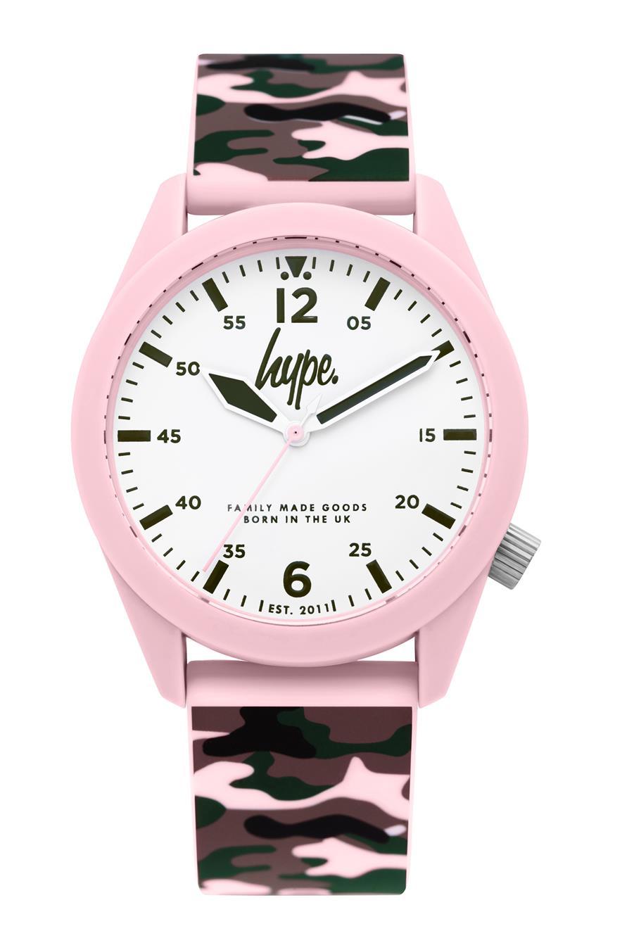 Hype Pink Camo Watch