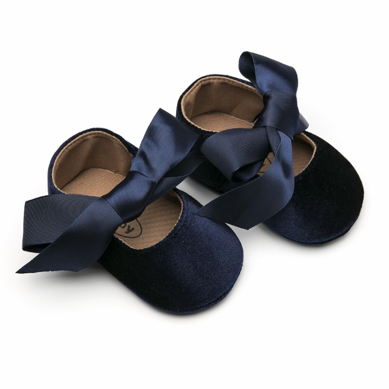 Baby / Toddler Bowknot Decor Solid Prewalker Shoes