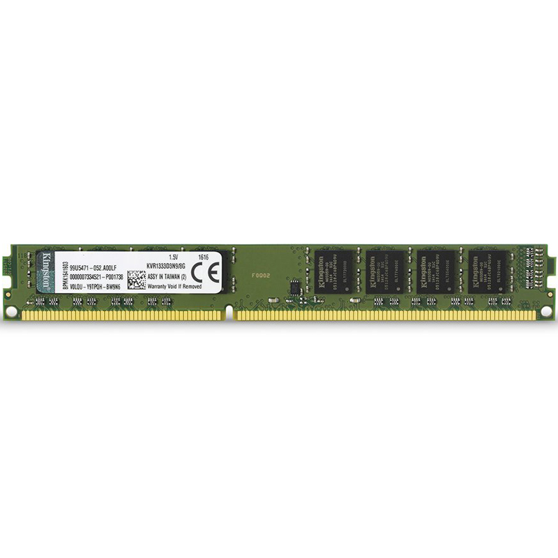 Kingston ValueRAM 8GB (1x8GB) 1333MHz DDR3 Non-ECC 240-Pin CL10 DIMM PC Memory Module