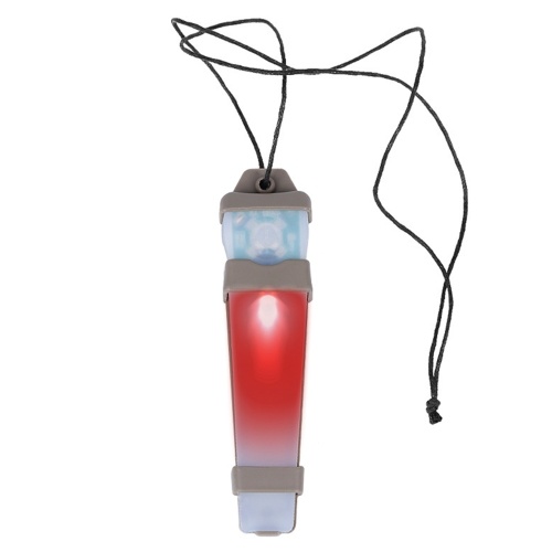 Outdoor Notlicht Schutzhelm Blinklicht IP67 Wasserdicht Überlebenslicht mit hängendem Halsseil