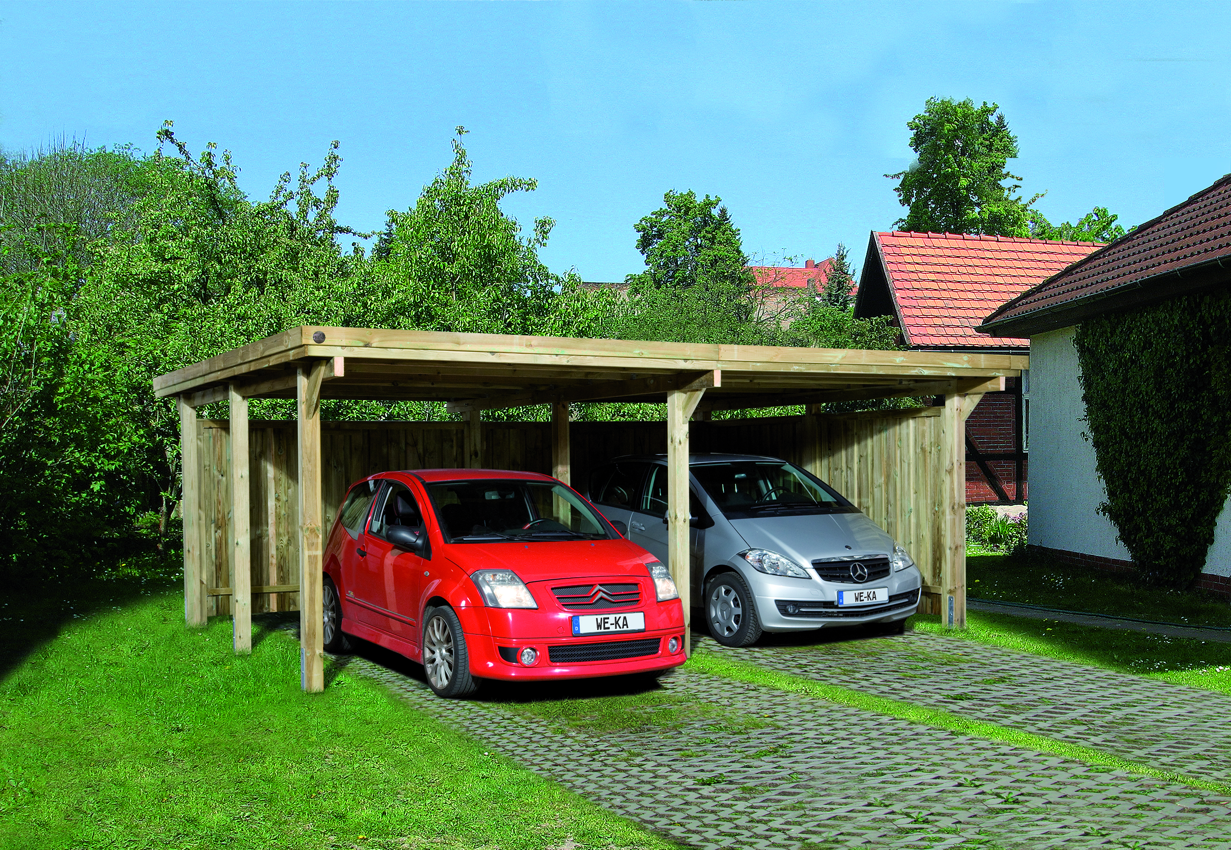FD-Doppelcarport 618 - FD-Doppelcarport 618
