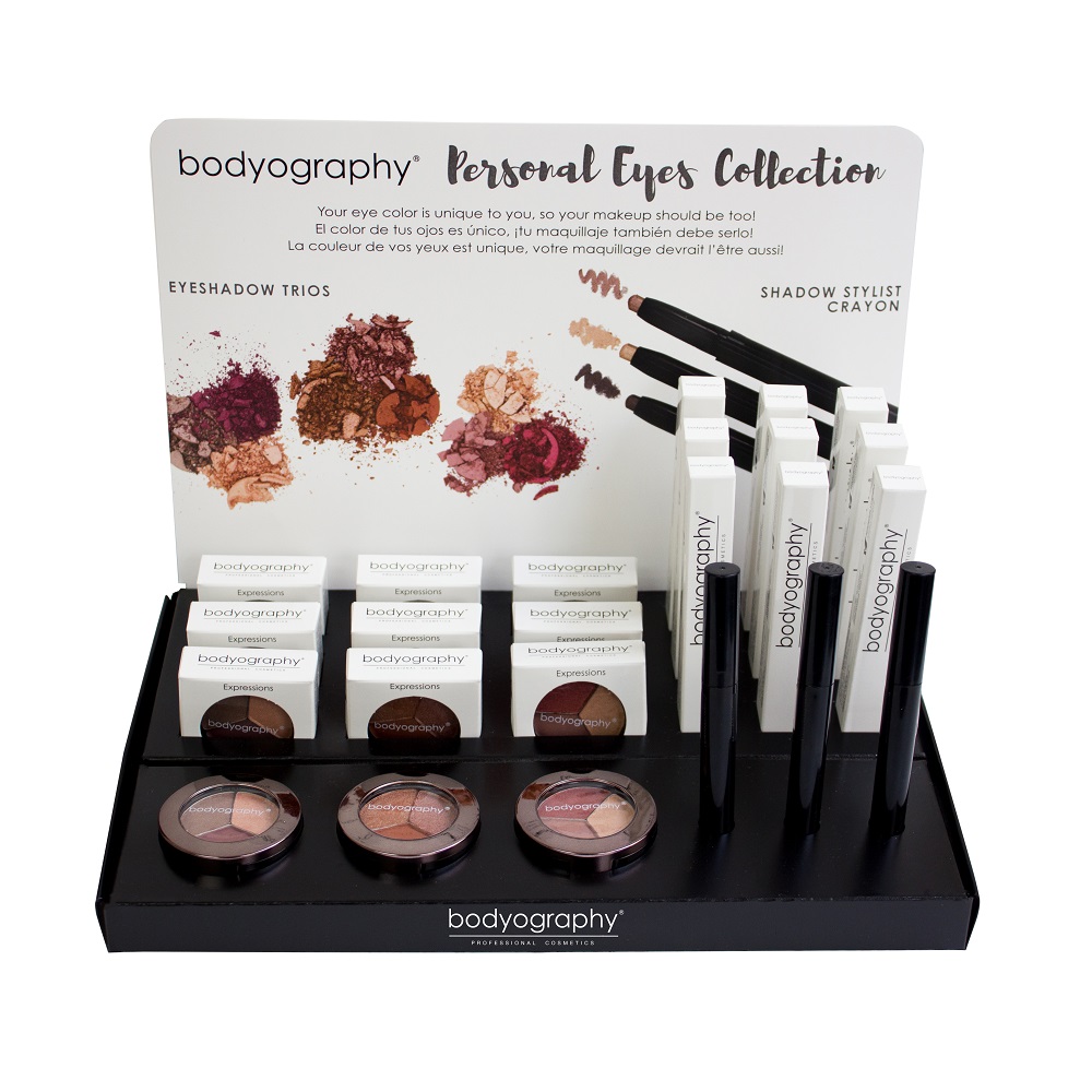 Bodyography Personal Eyes Collection Display 18 Piece