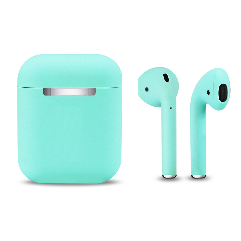 True Wireless Earphones Bluetooth 5.0 with Portable Charging Case - Turquoise