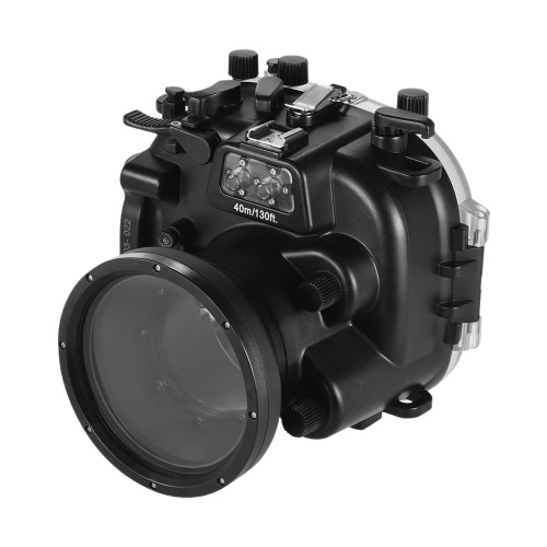 MEIKON Waterproof Camera Diving Housing Protective Case Cover Underwater 40m/ 130ft for Fujifilm Fuji X-T1