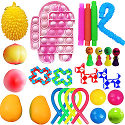 26PCS Fidget Toys Sensory Fidget Toys Set Fidget Toys Anti-Anxiety Tools and Special Toys Fidget Toys Relieves Stress Squeeze Toy for Birthday Party miniinthebox