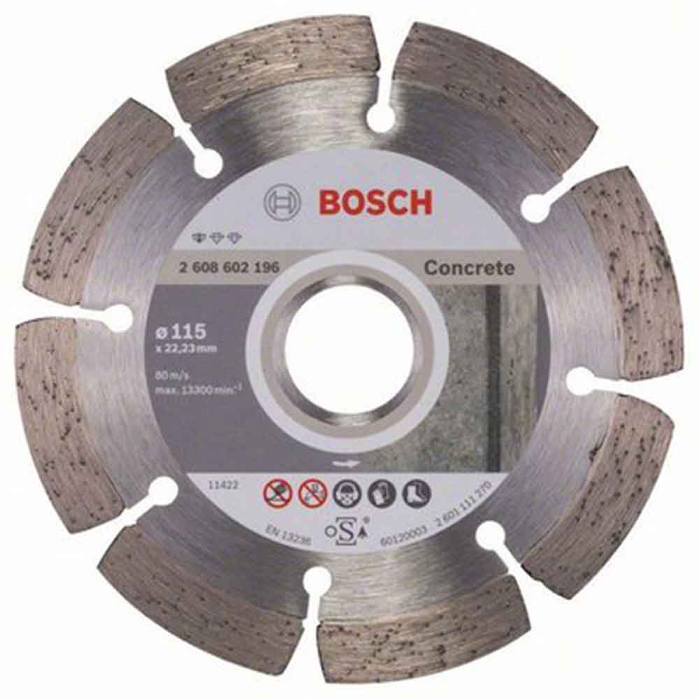 Bosch 2608.602.196 Diamond Blade Standard For Concrete 115mm