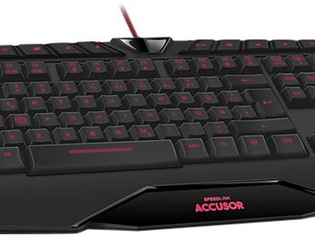 Speed-Link ACCUSOR Advanced Gaming Keyboard (Schwarz)