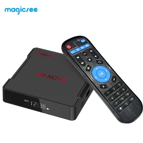 Magicsee N5 NOVA Smart Android 9.0 TV Box Box 2 Go / 16 Go