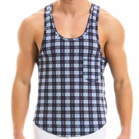 Modus Vivendi Jeans Tank Top - Check L