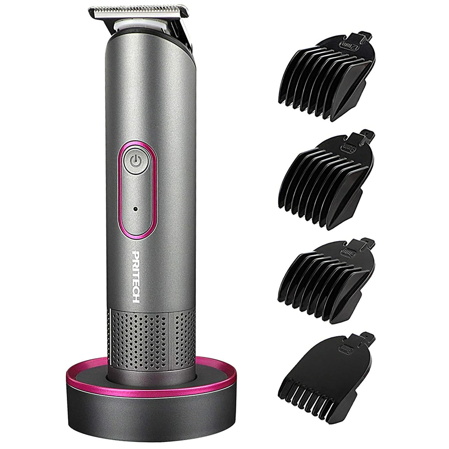 Schnurloser elektrischer Haarschneider USB Wiederaufladbarer Haarschneider Haarschneidemaschine mit 4 Stück Limit Combs