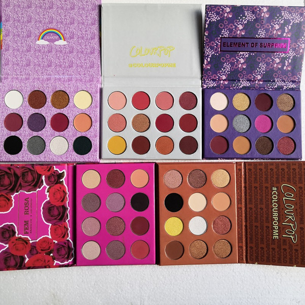 Makeup eyeshadow Colourpop sweet talk pressed powder palette eyeshadow palColourpop you're pretty 12colors /pcs eye shadow dhl free shipping