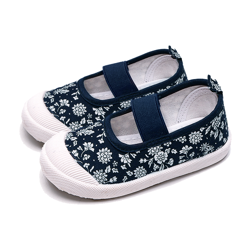 Toddler / Kids Causal Floral Canvas Shoes