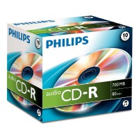 CR7A0NJ10 700MB/80min Pack of Ten CD-R Discs