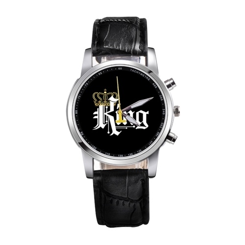 KING QUEEN Quartz Movement Montre Garçons et filles