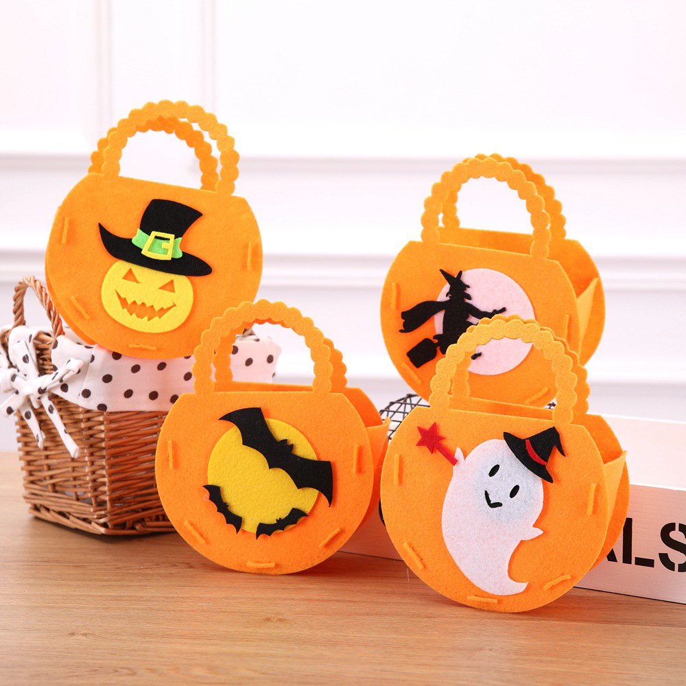 Halloween Pumpkins Gift Bags For Ghost Festival Candy