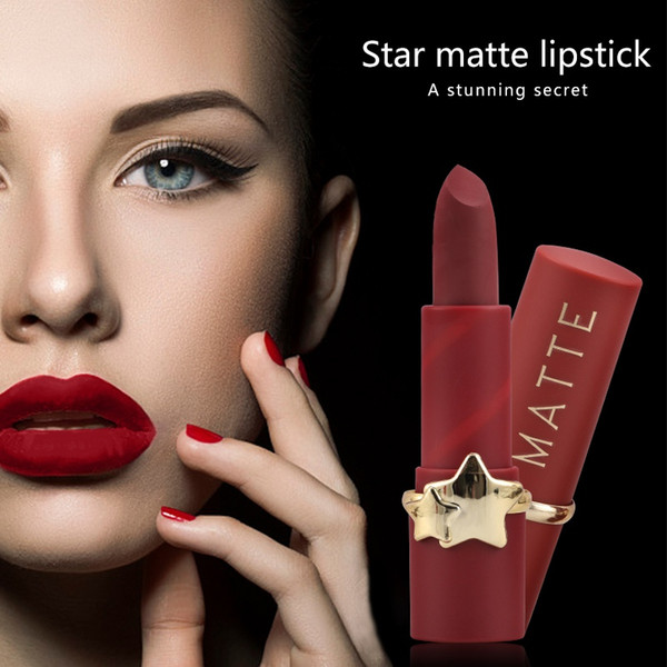 2019 professtional for women matte lipstick waterproof steatproof long lasting velvet natural makeup e1