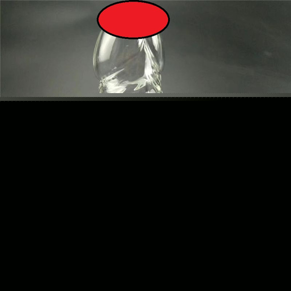 20CM The male penis Water Pipe High Quality Glass Bong With downstem CLEARANCE For Smoking in Stock