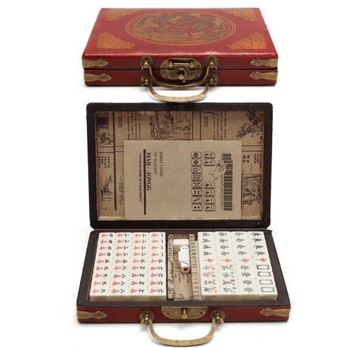 Jeu de Mahjong Chinois Numéroté