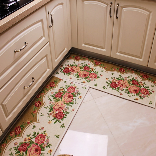 liu romantic floral room floor mats,sweet rose print carpets for living room modern, shabby style flower rug decorative