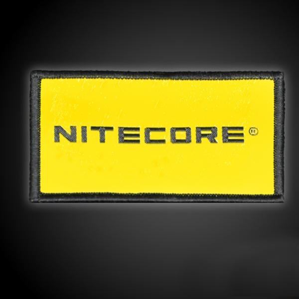 NITECORE 3x1.75inch Patch NITECORE Logo Stylish Minimalist Pads