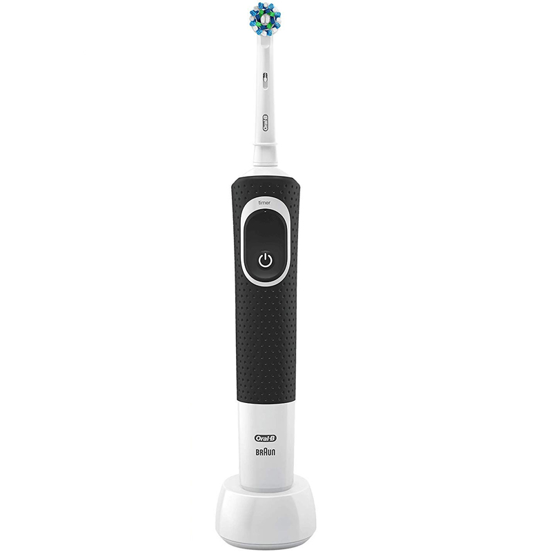 Oral-B PRO Vitality Cross Action Rechargeable Electric Toothbrush - Black
