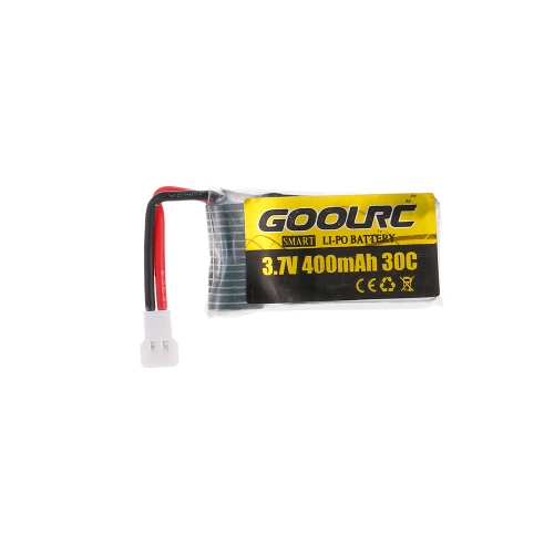4pcs GoolRC 3.7V 400mah 30C Li-po Battery with 4 in 1 U4 Fast Smart Charger for GoolRC T6 JJR/C H31 Drone Quadcopter