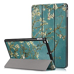 Coque Pour Apple iPad Mini 5 / iPad Mini 4 Antichoc / Clapet / Motif Coque Intégrale Arbre / Fleur Dur faux cuir