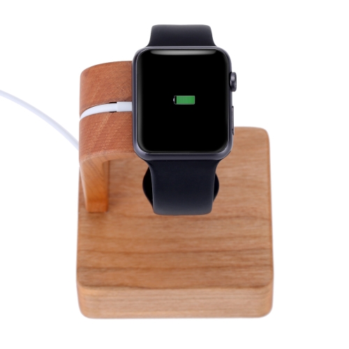 Wooden Charging Stand Holder for Apple Watch iWatch 38mm 42mm All Edition Eco-friendly Material Stylish Lightweight Portable Durable