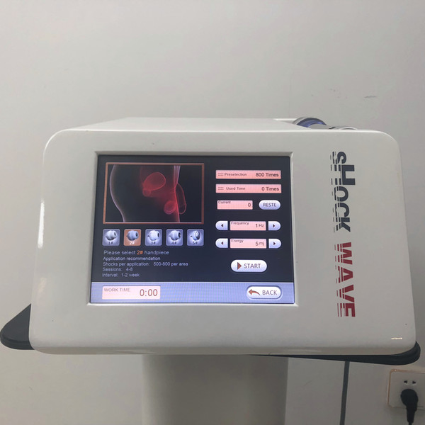 portable electromagnetic shock wave therapy machine for erectile dysfuntion therapy or reduce relief pain for body