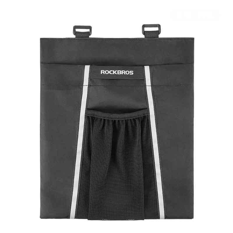 ROCKBROS D48 5L 150D PU 5KG Bearing Reflective Bike Bag Bicycle Stroage Bag Electric Bicycle Bag Motorbike Phone Bag-5L