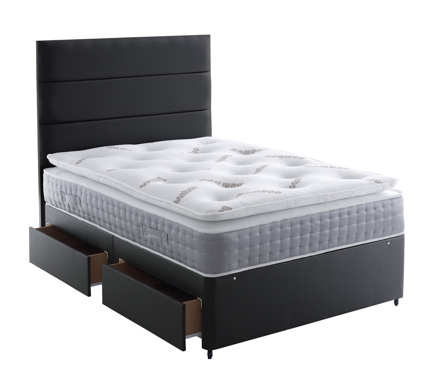 Joseph Bamboo Pocket Series 3000 Memory Foam Pillow Top Divan Bed