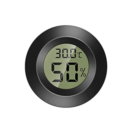 Indoor Hygrometer Thermometer Feuchtigkeitsmesser Monitor mit Temperatur -0℃-50℃ (32℉-122℉) und Feuchtigkeitssensor 10%RH-99%RH für Haustiere im Gewächshaus Keller