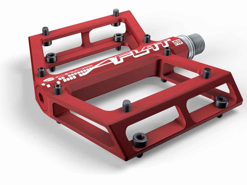ACROS A-Flat MD Pedal-Red