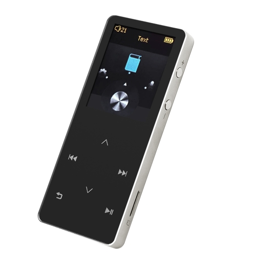 C20 8GB BT MP3 Player HiFi Metal Music Player Loseless APE FLAC Audio Player FM Radio Voice Recording w/ TF Card Slot 1.8 Inches Screen Gold