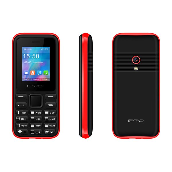 IPRO A15 Feature Senior Mobile Phone 1.77 inch MobilePhone FM Wireless Torch Push Button 2G GSM Original Manufacturer US Plug