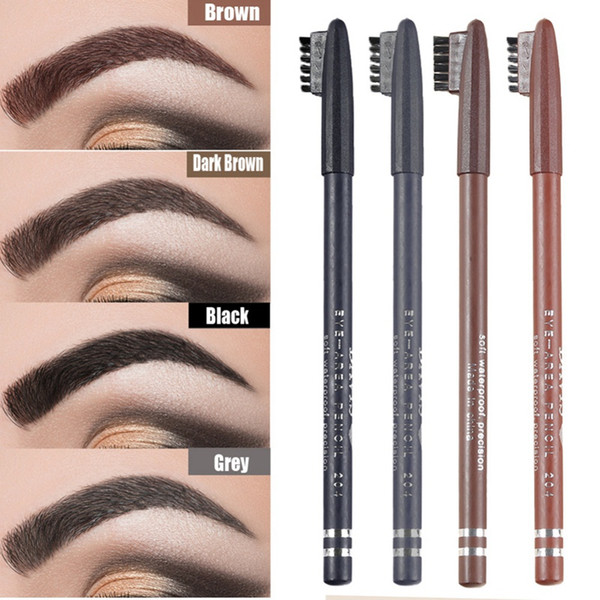 4 colors eyeliner eyebrow pencil waterproof sweatproof long-lasting eyeliner easy to color eyebrow pencil maquillaje mkxj