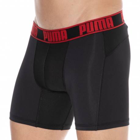 Puma 2-Pack Active Boxers - Black S