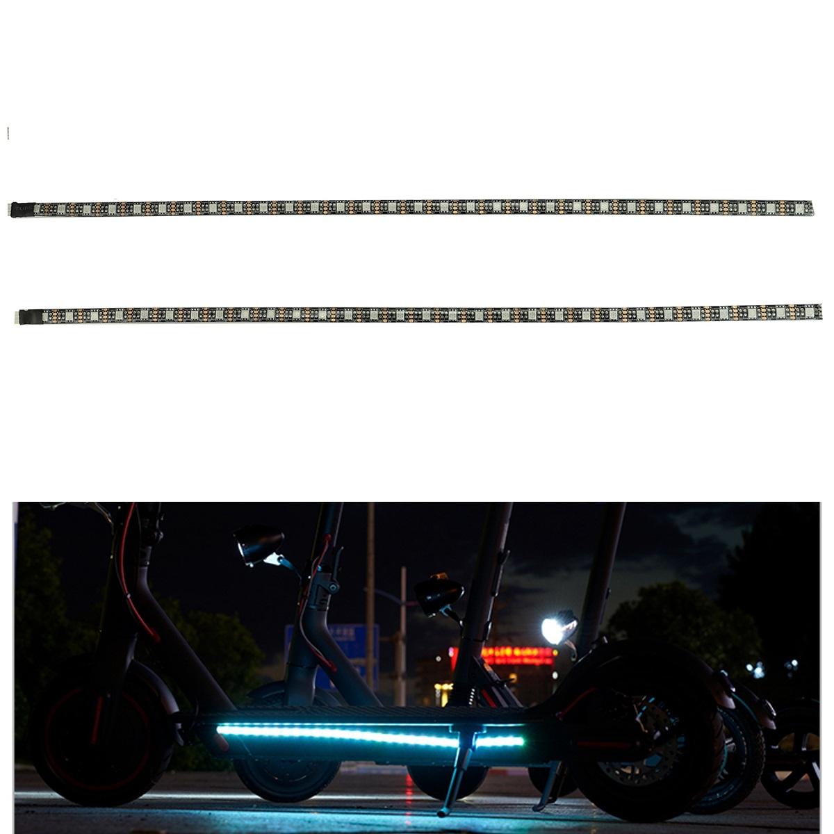 Warning LED Strip Bar Lamp For Xiaomi Mijia M365/ Pro Electric Scooter Cycling Skateboard Night Cycling Safety Decorativ