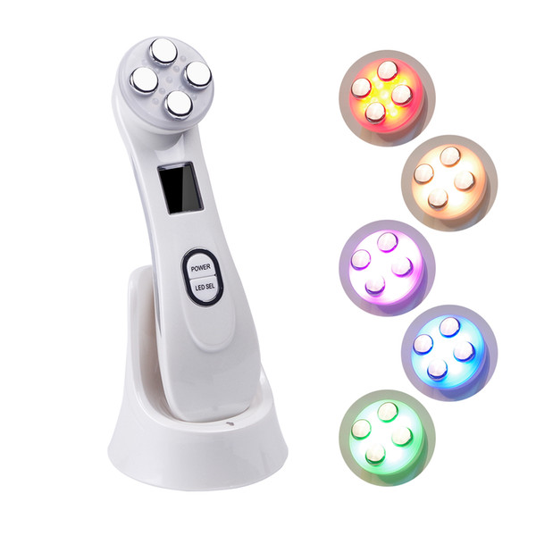 facial mesotherapy electroporation rf radio frequency led pn face lifting tighten wrinkle removal skin care face massager