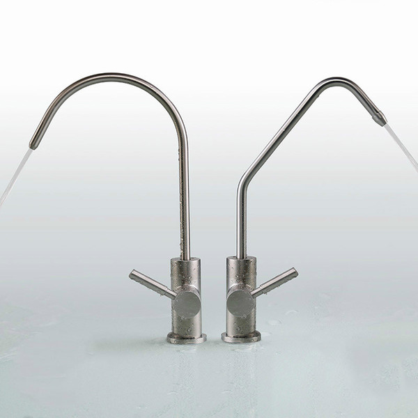 stainless steel lead-kitchen drinking faucet single hole single cold purified water tap sink mounted with hose