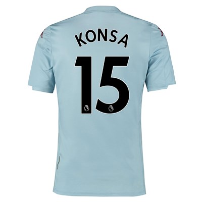 Aston Villa Away Shirt 2019-20 - Kids with Konsa 15 printing