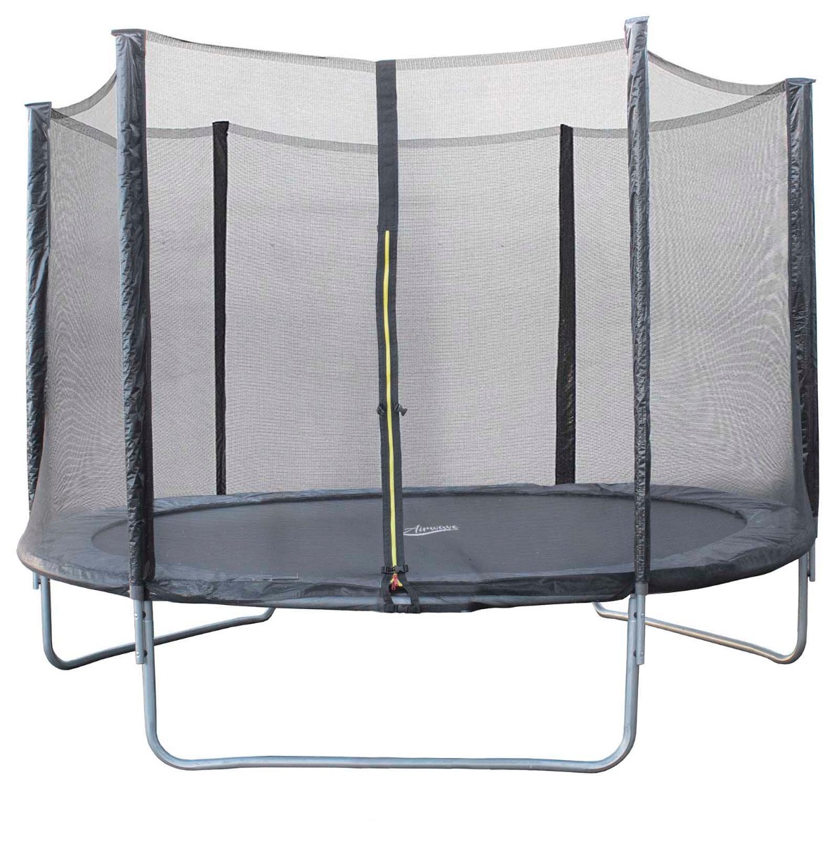 8ft Trampoline with Enclosure - Black