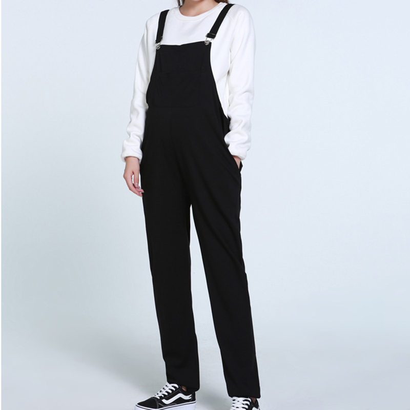Casual Solid Maternity Jumpsuits