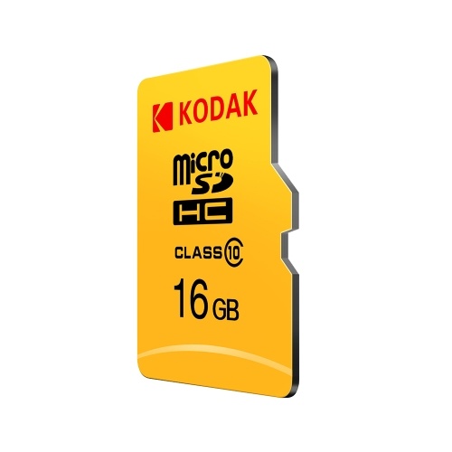 Carte mémoire Kodak Micro SD 16 Go Carte mémoire Class10 C10 U1 Vitesse rapide