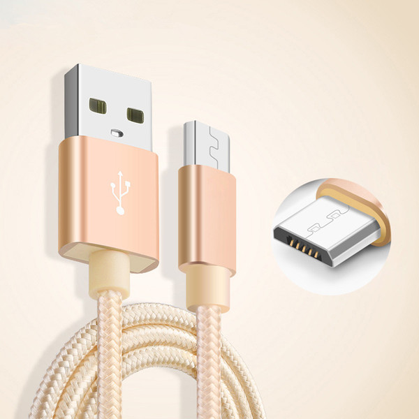 micro usb cable nylon fast charging data sync cable for samsung a5 j7 s7 s6 huawei xiaomi sony phone charger cord 2m/3m