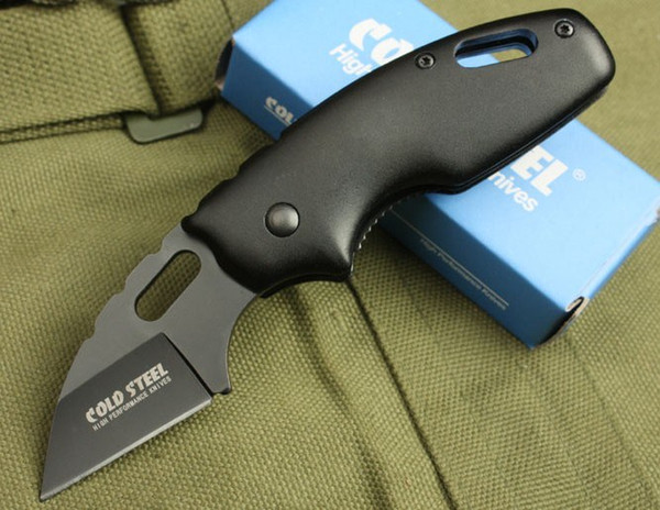 COLD STEEL 710MTS Folding Pocket Knife 440C Blade Aluminum Handle Camping Survival Knife free shipping 1pcs